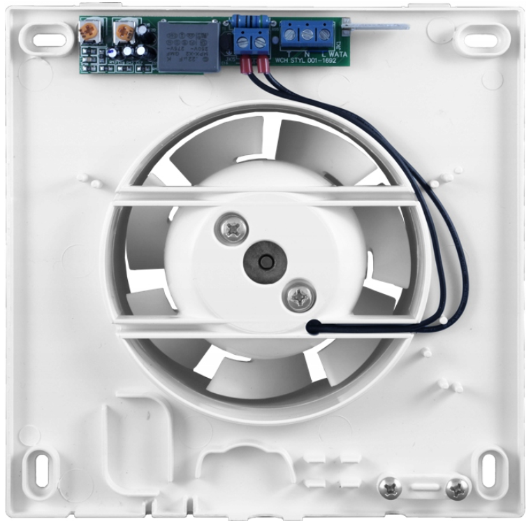 Rico Bathroom Fan 120mm Model with a Timer Switch for Home and Garden Use